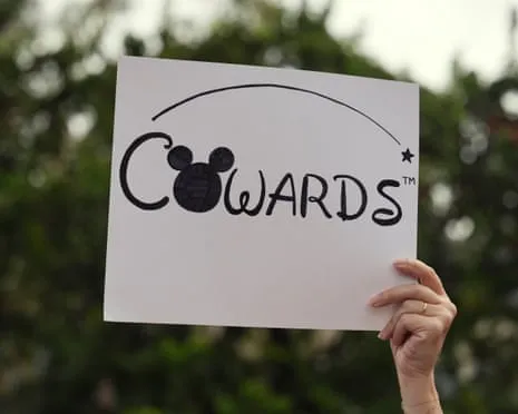 Numerous Demonstrate In Front Of Disney HQ Over ‘Anti-Free Speech’ Kimmel Cancellation
